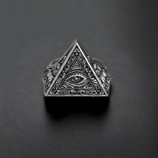 Illuminati Symbol Ring